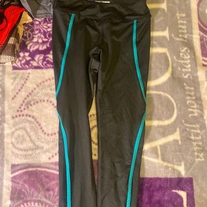 Yoga pants- stretch material of course